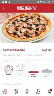 Speed Pizza android App screenshot 1